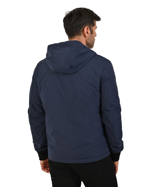 Chamarra PORTFOLIO para caballero doble vista en azul Marino.